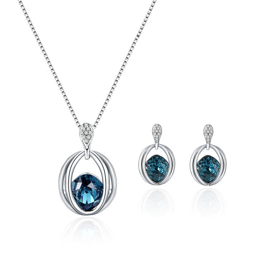 Crystal Cinderlla jewelry set