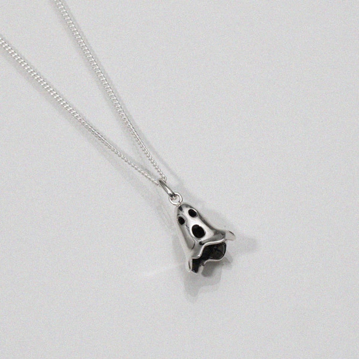 Spooky Ghost Pendant Necklace