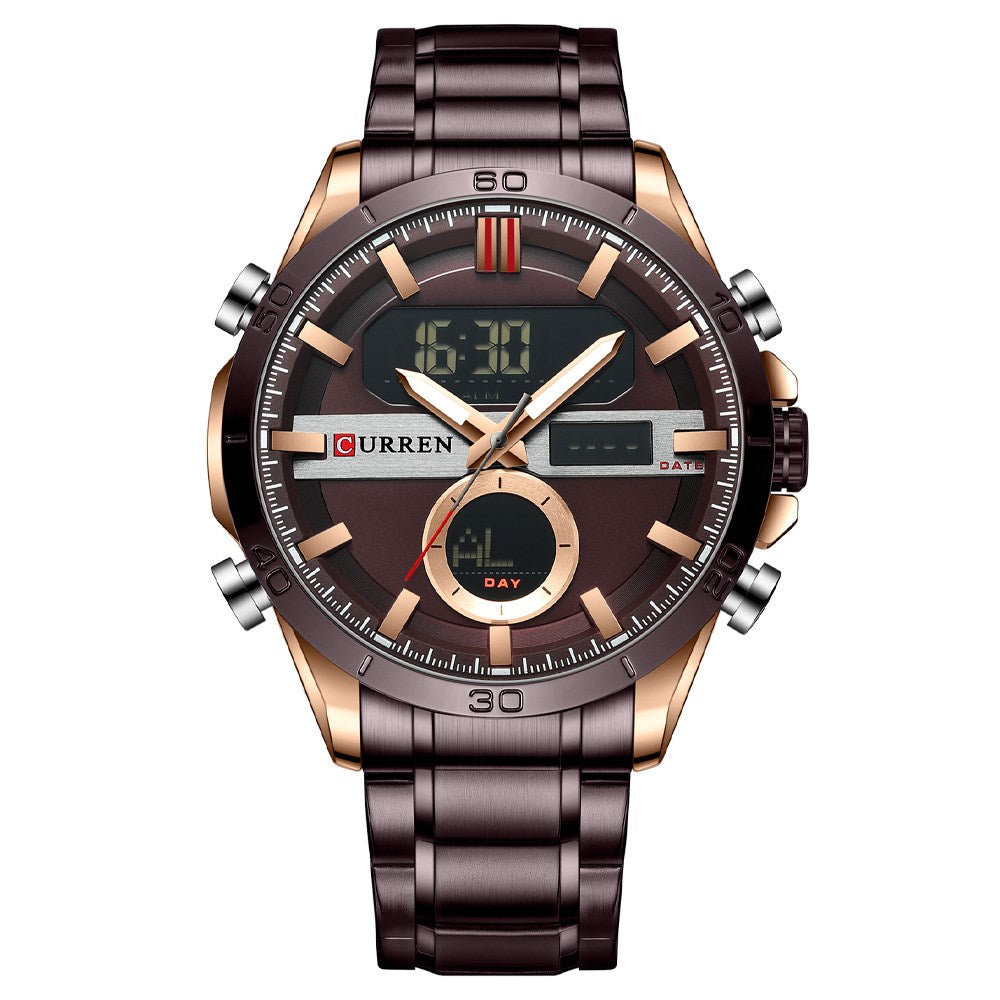 Men's Multifunctional Electronic Waterproof Watch