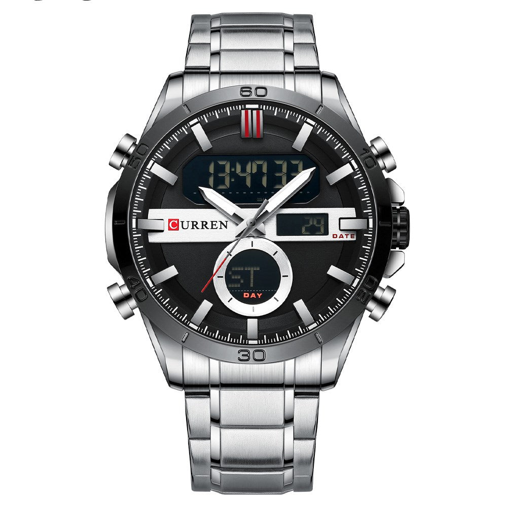 Men's Multifunctional Electronic Waterproof Watch