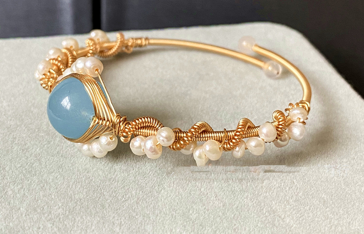 Pearl 14K Gold-wrapped Bracelet