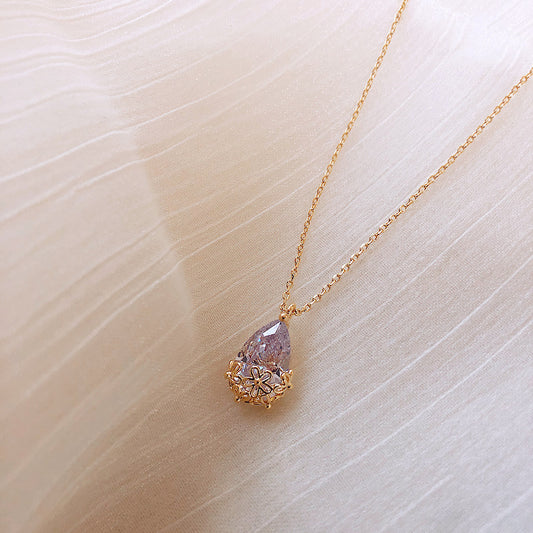 Water Drop Pendant Necklace