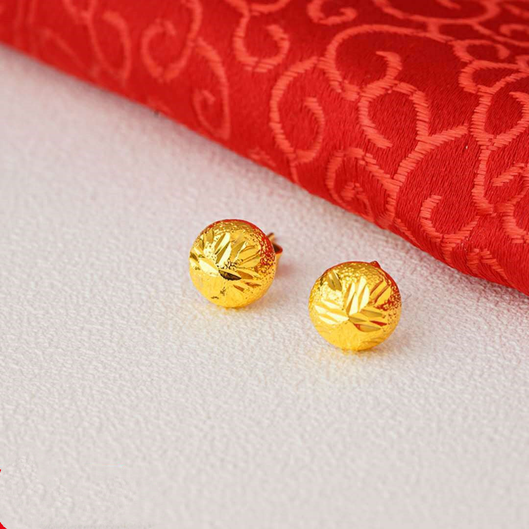 Euro 24K Gold Earrings