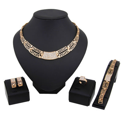 Queen Belle  four piece jewelry  set