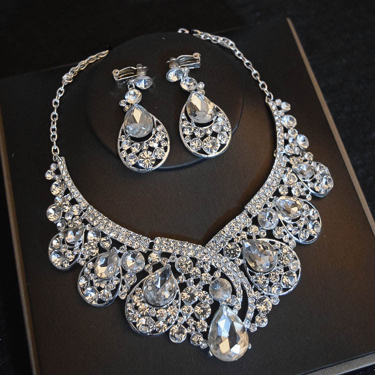 Gorgeous Royal Crown Wedding Jewelry Set