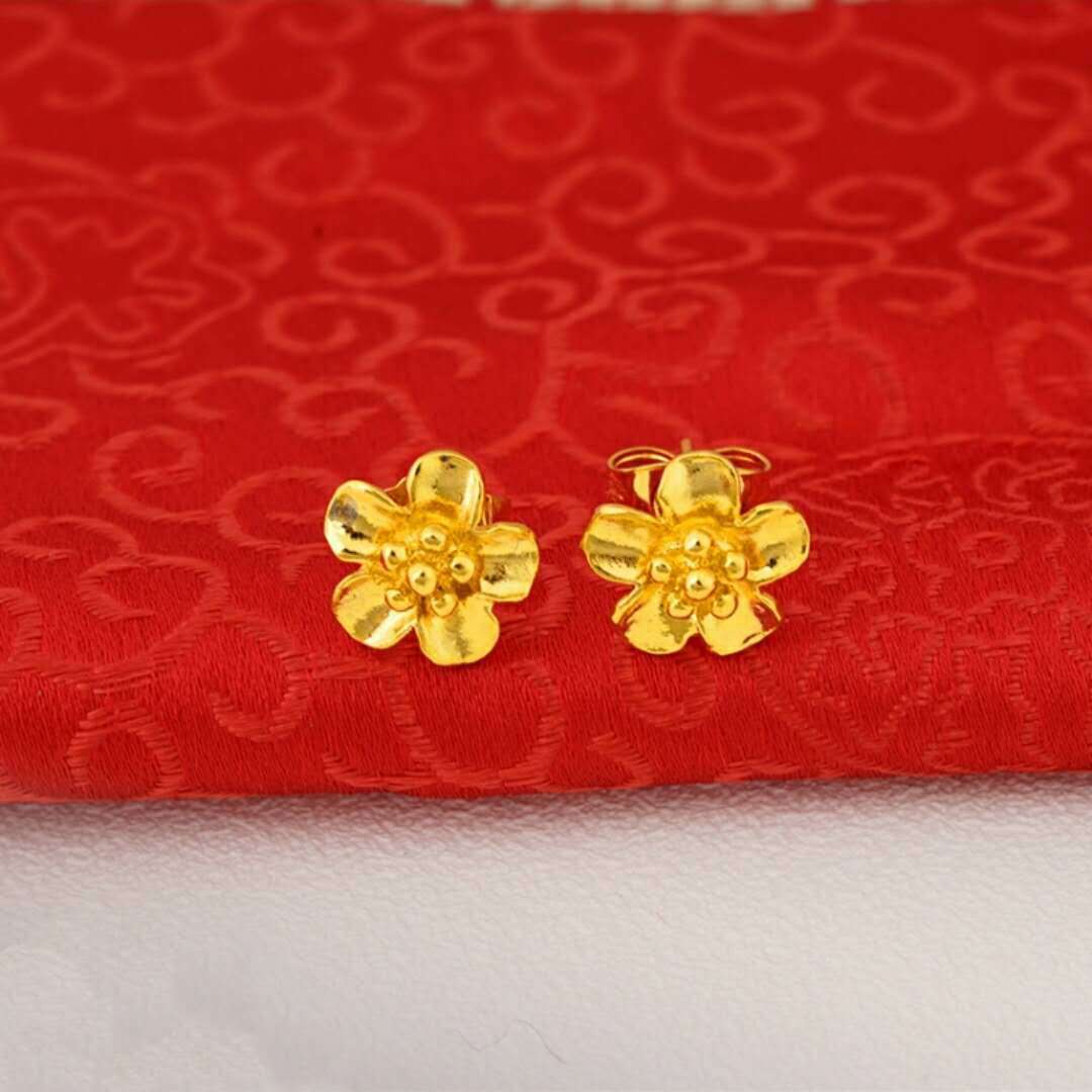 Euro 24K Gold Earrings