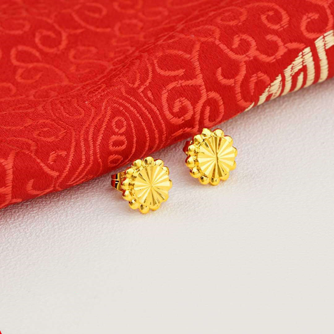 Euro 24K Gold Earrings