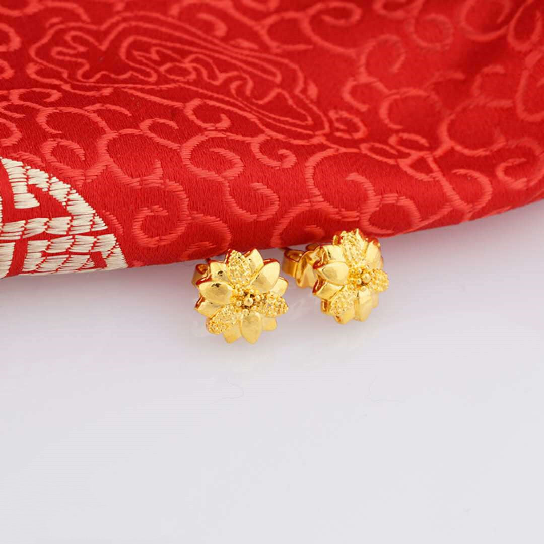 Euro 24K Gold Earrings