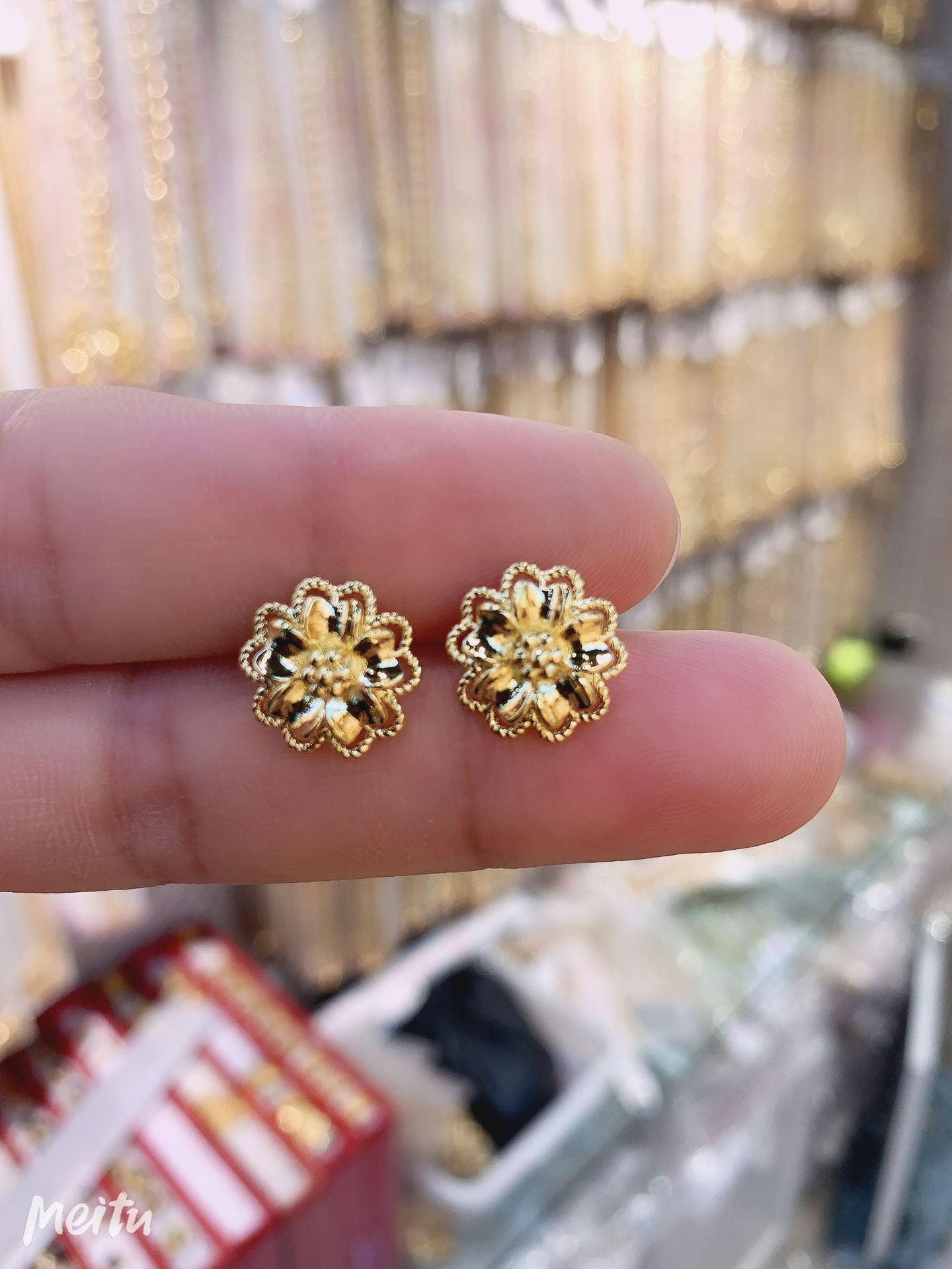 Euro 24K Gold Earrings