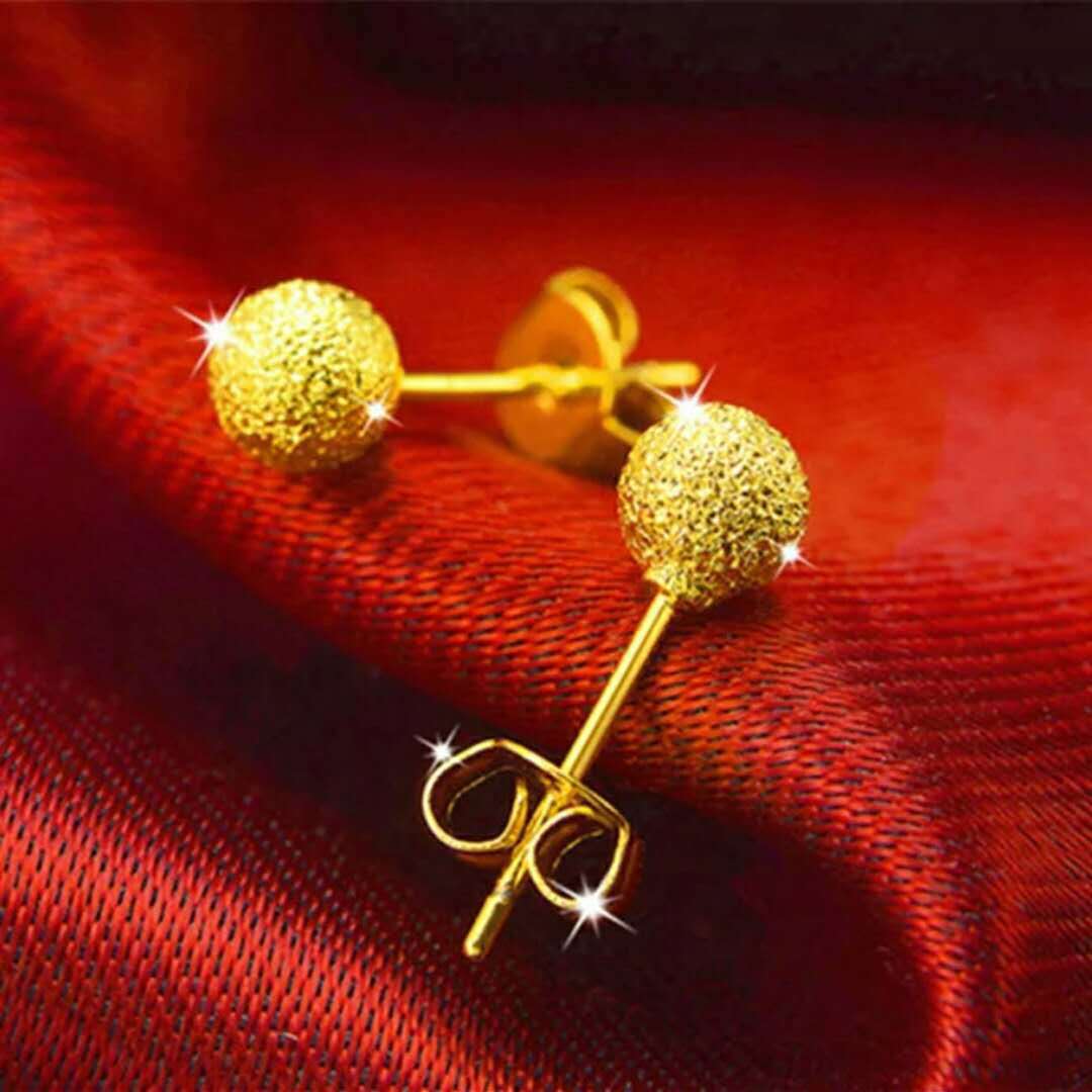 Euro 24K Gold Earrings