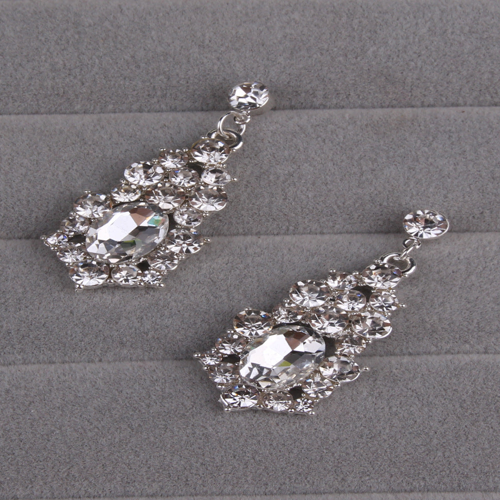 Alice's Diamond Large Crystal Jewelry Set