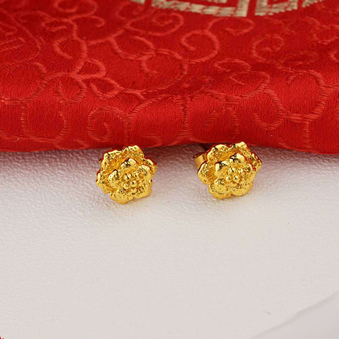 Euro 24K Gold Earrings