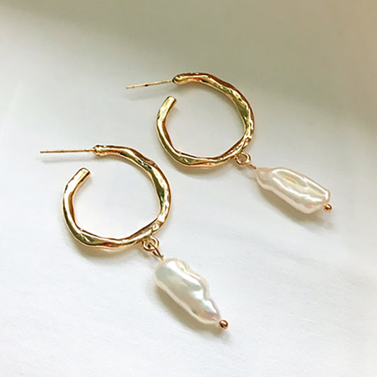 Elegant Pearl Earrings