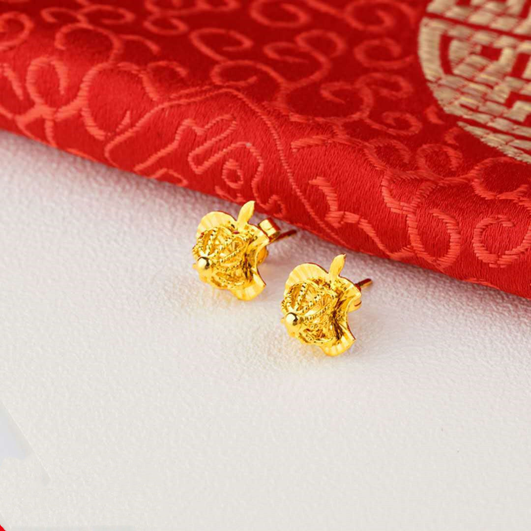 Euro 24K Gold Earrings