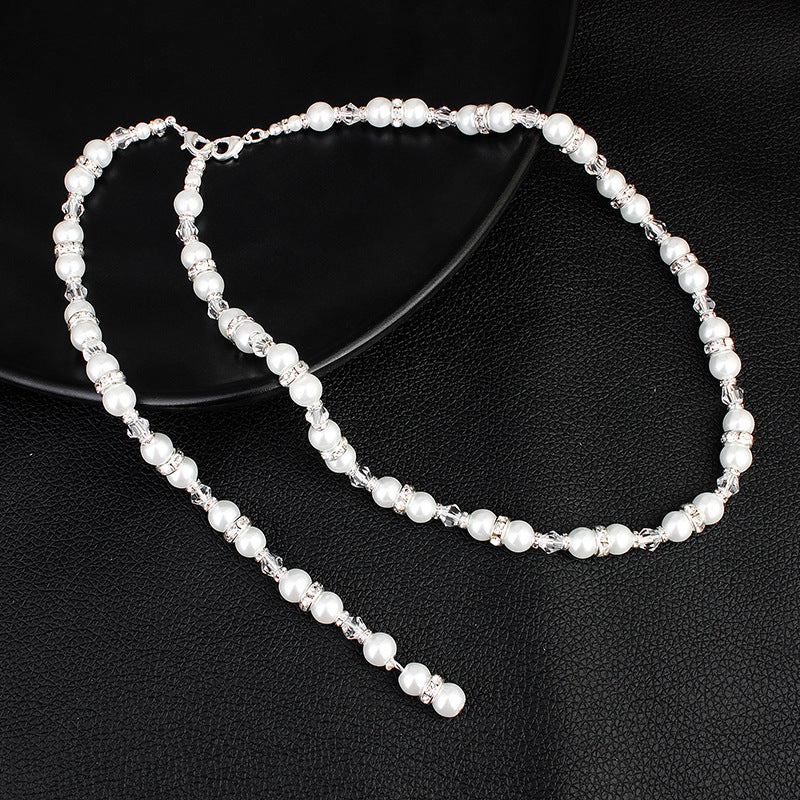 Elegant Back Chain Necklace