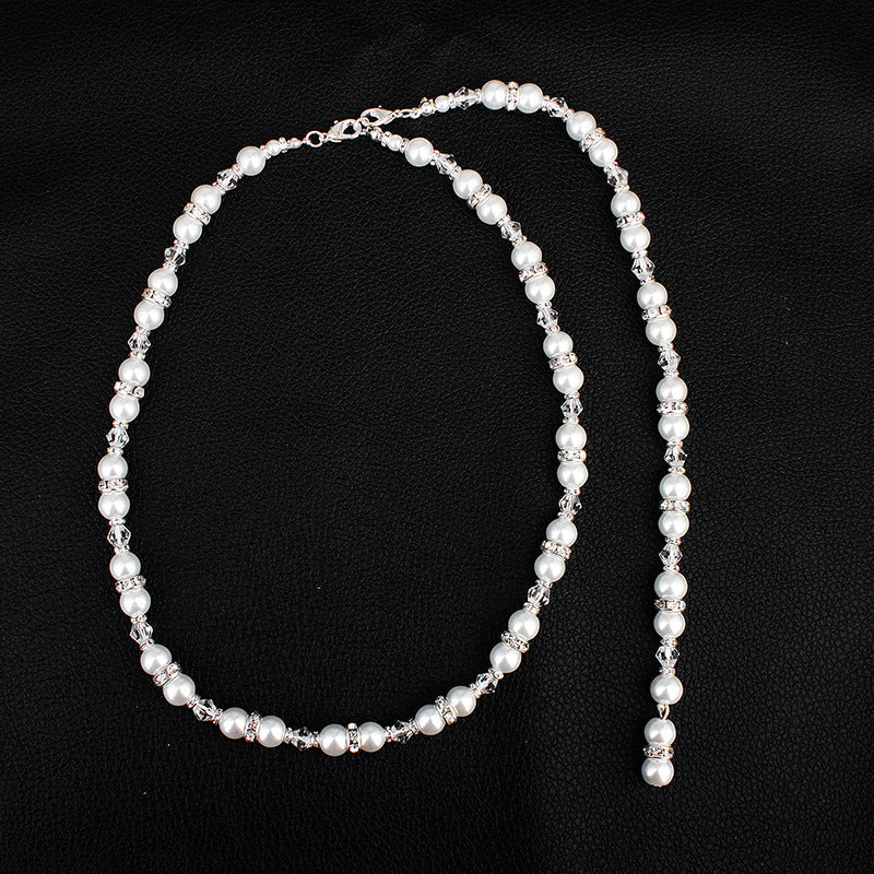 Elegant Back Chain Necklace