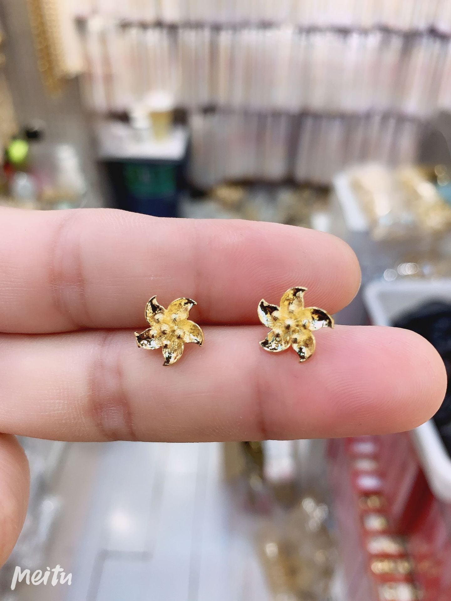 Euro 24K Gold Earrings