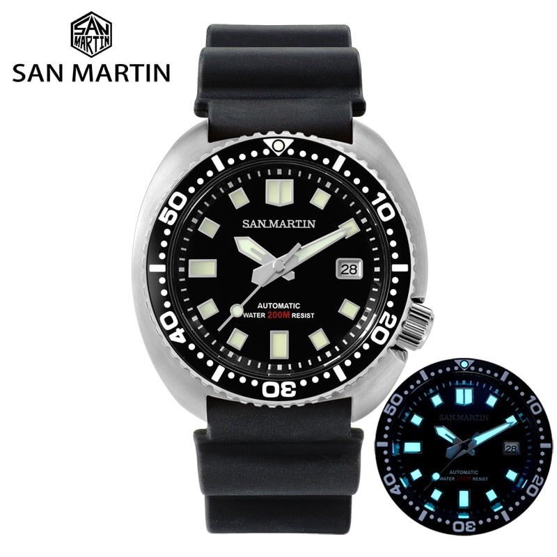 San Martin Luminous Diver Men's Watch